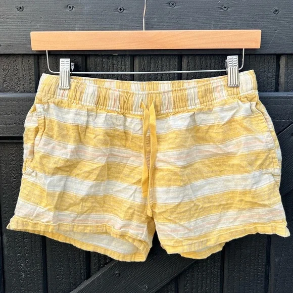 Patagonia Yellow Striped Hemp Baggies - Picture 2 of 4